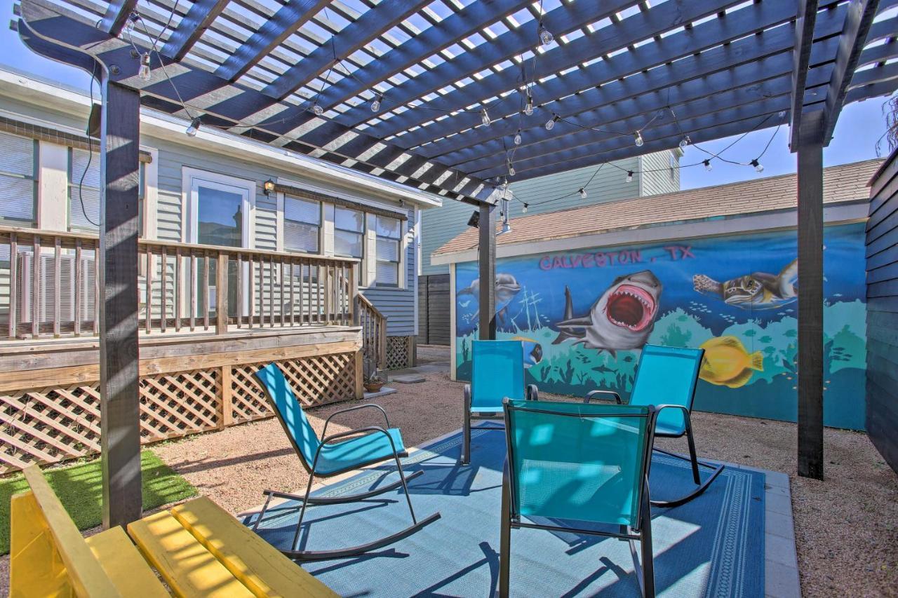 Cozy Beach Bungalow Near Galveston Seawall And Pier Экстерьер фото